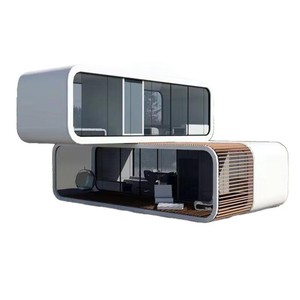 Casa Integrada de Dos Pisos, Contenedor, Cafetería, Oficina Modular, Estructura de Aleación de Aluminio, Iluminación LED, Instalaciones de Ocio - Product Image 2
