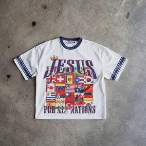 Fabricants de vêtements d'été graphiques vintage de haute qualité sur mesure, t-shirt épais à épaules tombantes sur mesure pour hommes en grande taille - Product Image 4