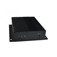 Amplificateur optique EDFA mini Hengchi HCEA-1550-4*16 FTTH 1550nm avec connecteurs SC/APC et SC/PC, alimentation DC12V 3000mA, entrée -16dBm