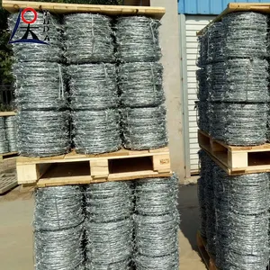 Di alta qualità Pvc rivestito filo spinato unità di peso di filo spinato