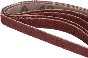 Bande abrasive de ponçage OEM longue durée, épaisseur 10 mm, dureté moyenne, rouleau de 330 x 10 mm - Product Image 5