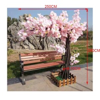 wholesale festival 280cm height artificial indoor cherry blossom tree arches decor
