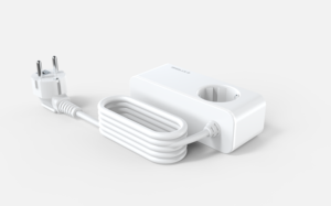 Multiprise de bureau intelligente 5-en-1 2500W 10A avec 2 ports USB-A/2 ports Type-C, <span class=keywords><strong>prise</strong></span> EU, câble d'extension 1,5M, certifiée CE, OEM personnalisé - Product Image 4