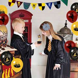 Nicro <strong>Harry</strong> Magic <strong>Potter</strong> <strong>Themed</strong> Party Supplies 35pcs Wall Hanging Latex Balloons Paper Banner Baby Shower <strong>Birthday</strong> Decoration - Product Image 6