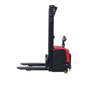 Apilador Eléctrico de Tipo Vertical YC, Precio al por Mayor, 1.5 Toneladas, 5m 6m, Apilador de Contenedores, Carretilla Elevadora con Certificación CE, Batería de Plomo-Ácido, Tracción en las Cuatro Ruedas - Product Image 1