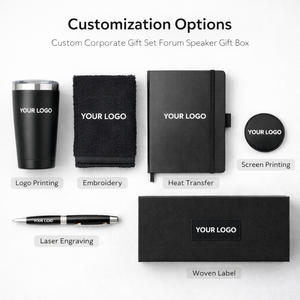 Set de Regalo Corporativo Personalizado: Caja de Regalo para Orador de Eventos con Vaso, Cuaderno, Bolígrafo de Firma y Placa - Product Image 6