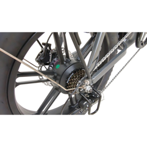Vélo électrique pliable tout-terrain à moteur roue arrière, pneus larges, batterie lithium 48V 18Ah, 250W-500W, cadre en aluminium JUNFU FB19, moteur sans balais - Product Image 5