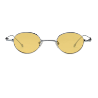 Lunettes de soleil tendance et élégantes, monture métallique, branches en titane, derniers modèles 2026, forme ovale SP3004