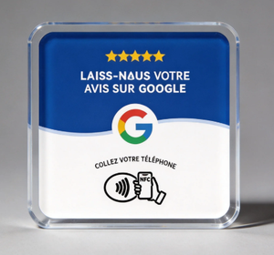 Tarjeta NFC Personalizada para Reseñas de Google, Tarjeta de PVC Programable RFID de 13.56MHz con Código <span class=keywords><strong>QR</strong></span> para Redes Sociales y Comentarios de Negocios - Product Image 1