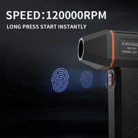 Elektrischer Luftstaubsauger 120000RPM Kabelloser Computer-Reinigungsgebläse Jet-Lüfter Turbo Wiederaufladbarer Mini-Luftgebläse für PC