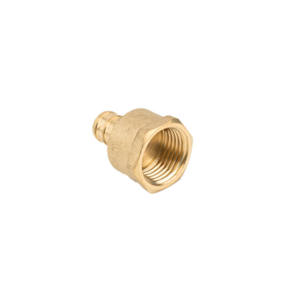 PEX Dişi Adaptör Pirinç Dikenli X FIPT 3/4 İnç Su Boru Ek Parçaları OEM - Product Image 4