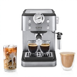 Machine à expresso De'Longhi Classic Signature 15 bars avec <span class=keywords><strong>pompe</strong></span> italienne, fonctions vapeur et cappuccino, plateau d'égouttement réglable et affichage visuel - Product Image 1