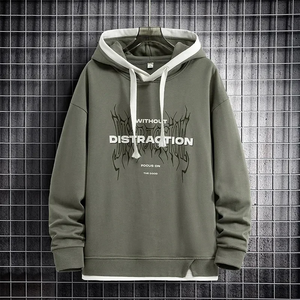 Sudaderas con Capucha de Invierno para Hombre, Tejidas a Crochet, 100% Algodón, Casuales, de Manga Larga, Cómodas para Uso Diario - Product Image 2