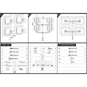 Vente directe d'usine <span class=keywords><strong>support</strong></span> de moniteur Quad à <span class=keywords><strong>double</strong></span> bras <span class=keywords><strong>support</strong></span> de montage mural rétractable <span class=keywords><strong>support</strong></span> de moniteur de bureau - Product Image 3
