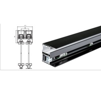 Opérateur de porte coulissante à lévitation magnétique 90 kg AC100-240V Silencieux Liaison multi-portes