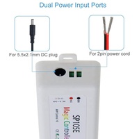 Controlador de Luces LED Mágico con Bluetooth SP105E para Tiras LED de Píxeles Programables y Direccionables WS2811 WS2812B WS2801 SK6812