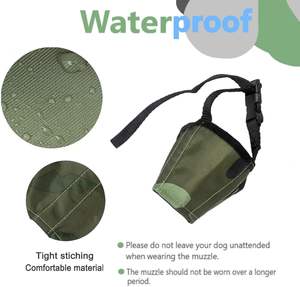 물기를위한 큰 조절 가능한 통기성 색상 전술 개 총구 - Product Image 3