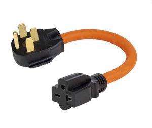 Chuyển đổi cáp mở rộng 15/30 amp 125V RV Máy phát điện Y phân phối adapter 5-15p cắm dây khóa điện điện PD/Qi - Product Image 6