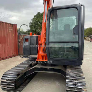 Mini pelle Hitachi 7 tonnes d'origine japonaise Excavatrice Hitachi d'occasion Excavatrice sur chenilles Hitachi ZX70 d'occasion - Product Image 3