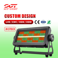 IP65 Wasserdichtes RGB & Weißes LED-Stroboskoplicht mit 420 Stück 1,5W+140 Stück 5W LEDs DMX512-Steuerung CRI95 16-Bit-Dimmung