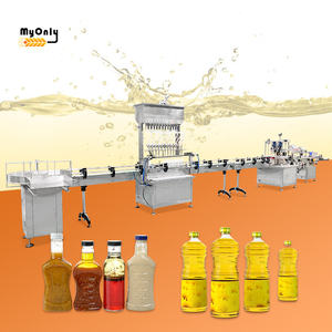 Machine de remplissage d'huile comestible d'olive grande capacité <span class=keywords><strong>MY</strong></span> 3-en-<span class=keywords><strong>1</strong></span> pour bouteilles en verre - Product Image 1