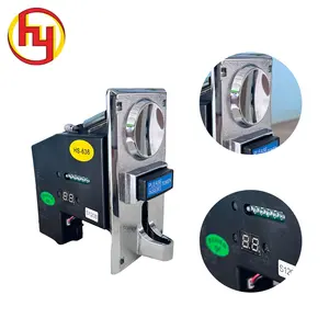 Game Machine HS-636 Coin Acceptor Suportando Vários Tipos De Moedas Mech Para Máquina De Garra/Máquina De Água