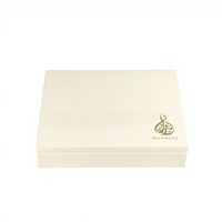 Boîte cadeau en bois brillant avec doublure en velours, charnière métallique, logo personnalisé pour chocolats, fruits secs, pâtisseries, emballage cadeau de fêtes