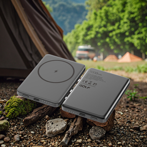 Không dây di động Lithium Battery Charger OEM Mini <span class=keywords><strong>Power</strong></span> <span class=keywords><strong>Pack</strong></span> phổ sạc nhanh không dây magn ngân hàng điện 5000mAh - Product Image 6