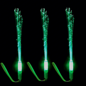 Fiber Optic Glow Wand <b>Light</b> Stick Flower Shape Battery Operated Outdoor <b>Party</b> Decoration Adult Use - Product Image 3