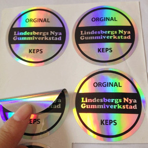 Bán buôn vòng ba chiều nhãn in logo chết cắt Holographic cap Sticker tùy chỉnh hat dán - Product Image 4