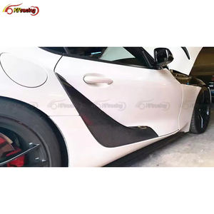 Moldura Lateral de Puerta de Fibra de Carbono Seca para <span class=keywords><strong>Toyota</strong></span> GR <span class=keywords><strong>Supra</strong></span> A90 A91 MK5 MKV 2020+ - Product Image 3