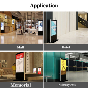Veto 43 49 55 65 inch Hệ điều hành Android <span class=keywords><strong>IR</strong></span> màn hình cảm ứng kiosk trong nhà <span class=keywords><strong>LCD</strong></span> quảng cáo hiển thị tương tác kỹ thuật số biển Totem - Product Image 2