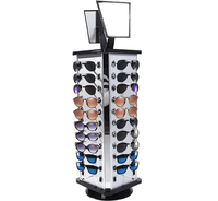 Étagères de présentation de magasin de lunettes rotatives de style mode personnalisées en usine supports de présentation de lunettes de soleil présentoirs