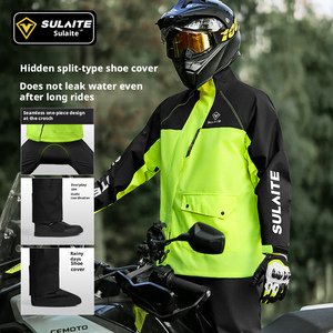 Ensemble imperméable pour <span class=keywords><strong>moto</strong></span>, veste et pantalon, avec couvre-chaussures, pour motard - Product Image 3