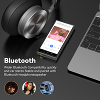 MP4 Player musik Android, fitur pembaca E Ruizu H12 100 jam waktu bermain pemutar MP3 Walkman baterai 2000mAh USB-C isi daya Cepat