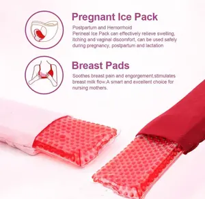 Best Verkopende Producten 2024 Aangepaste Herbruikbare Perineale Cooling Pad Postpartum En Aambei Pijn Verlichting Warm & Cold Packs Voor Vrouwen