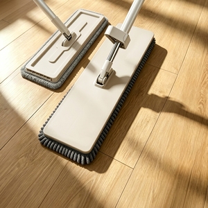 Nouvelle serpillière plate rotative à 360 degrés avec système d'auto-nettoyage mains libres, serpillière en microfibre <span class=keywords><strong>pour</strong></span> un nettoyage facile - Product Image 3