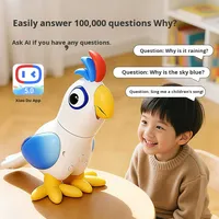 Robot perroquet intelligent IA, jouet éducatif électrique pour enfants, dialogue vocal, cadeau d'éveil pour les jeunes enfants