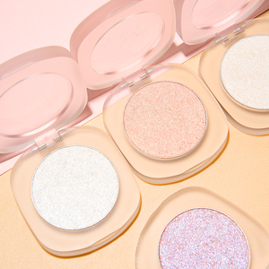 Palette de maquillage à paillettes Marque privée Contouring Bronze Or Blanc Couleur personnalisée Poudre <span class=keywords><strong>Crème</strong></span> Surligneur Palette de maquillage - Product Image 3