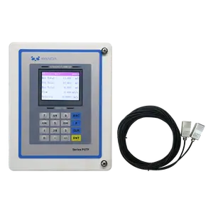 Akurasi tinggi Digital 4-20mA Output RS485 Clamp pada ultrasonik Smart flow meter
