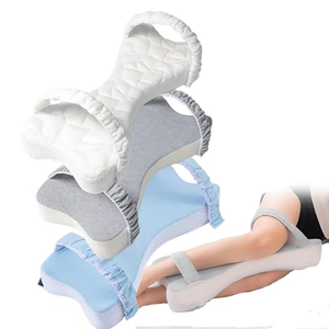 Orthopedic Memory Foam Knee Pillow for Side <b>Sleepers</b> - Leg Support Pillow with Strap for Sciatica Hip and Back Pain Relief - Product Image 5