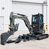 Livraison Gratuite : Système Hydraulique de Détection de Charge FULCORE pour Excavatrice, Bras à Rotation Latérale pour Mini-Pelle de Construction Résidentielle
