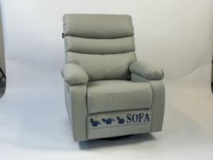 Factory Wholesale Modern Design Eco-Friendly Electric Recliner Sectional Metal Frame New Fabric <b>Upholstery</b> Comfortable Chair - Product Image 6