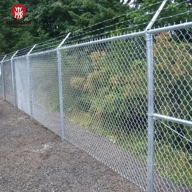 Wholesale 8 foot galvanized chain link fence