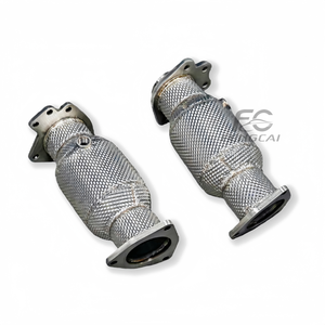 Tuyau d'échappement en acier inoxydable de haute qualité pour Chevrolet <span class=keywords><strong>Corvette</strong></span> C8 6.2 2020-2025, collecteur avec isolation thermique, amélioration de la puissance - Product Image 3