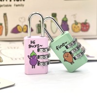 Mini cadenas en alliage de zinc pour ordinateur portable, tiroir de dortoir, armoire, antivol, pour sac à dos, valise, cadenas à combinaison - Vente en gros