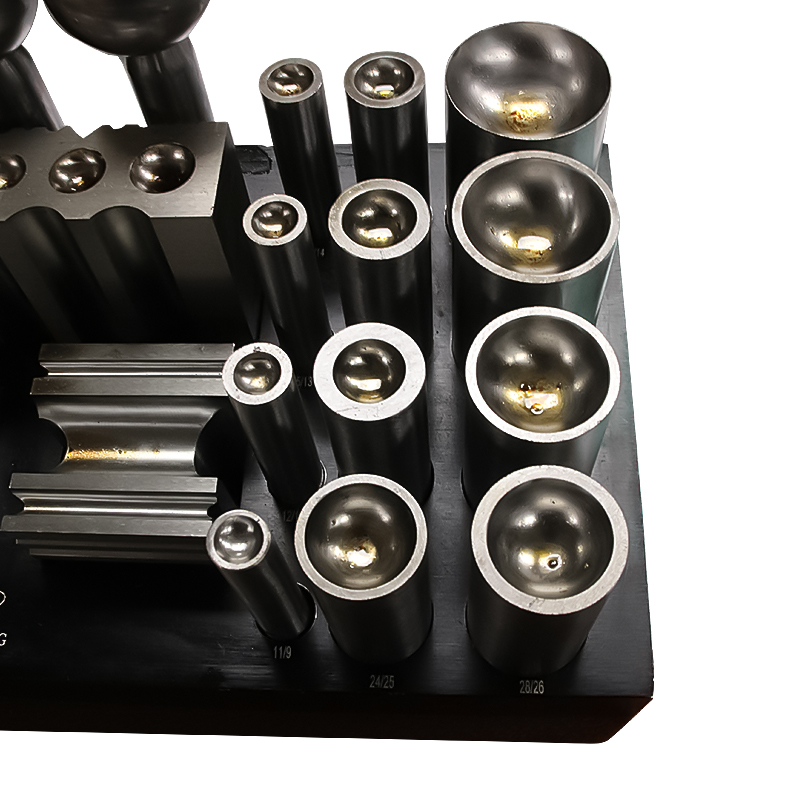 ダッピングブロックセット ジュエリー製作用 低価格金属ドーミングとダッピングブロックジュエリー成形鍛造