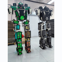 Costumes Robotiques de Cosplay en Gros pour Usine, Grande Taille 2,7m, Réalistes, pour Promotion Commerciale, Salons Professionnels, Danse, LED, Nuit, Personnalisables
