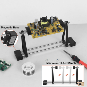 Abrazadera de PCB móvil Freedom, soporte de placa de circuito giratorio 360, Base magnética, accesorio de mano de tercera ayuda, herramienta de soldadura - Product Image 5