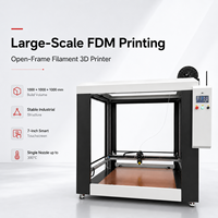 Imprimante 3D FDM professionnelle grand format, haute vitesse, en alliage d'aluminium, équipement de fabrication additive, nouveau modèle, garantie 1 an, USB, usage industriel